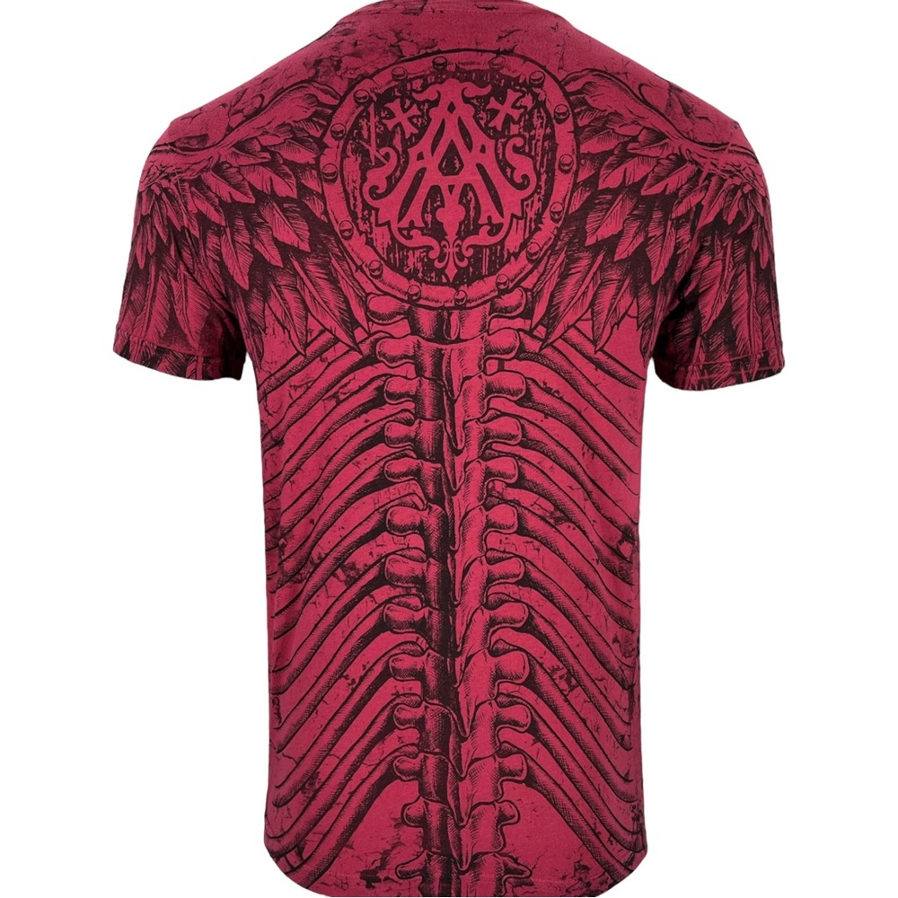 ARCHAIC by AFFLICTION Mens T-Shirt COLLISION Cross - Picture 3 of 9